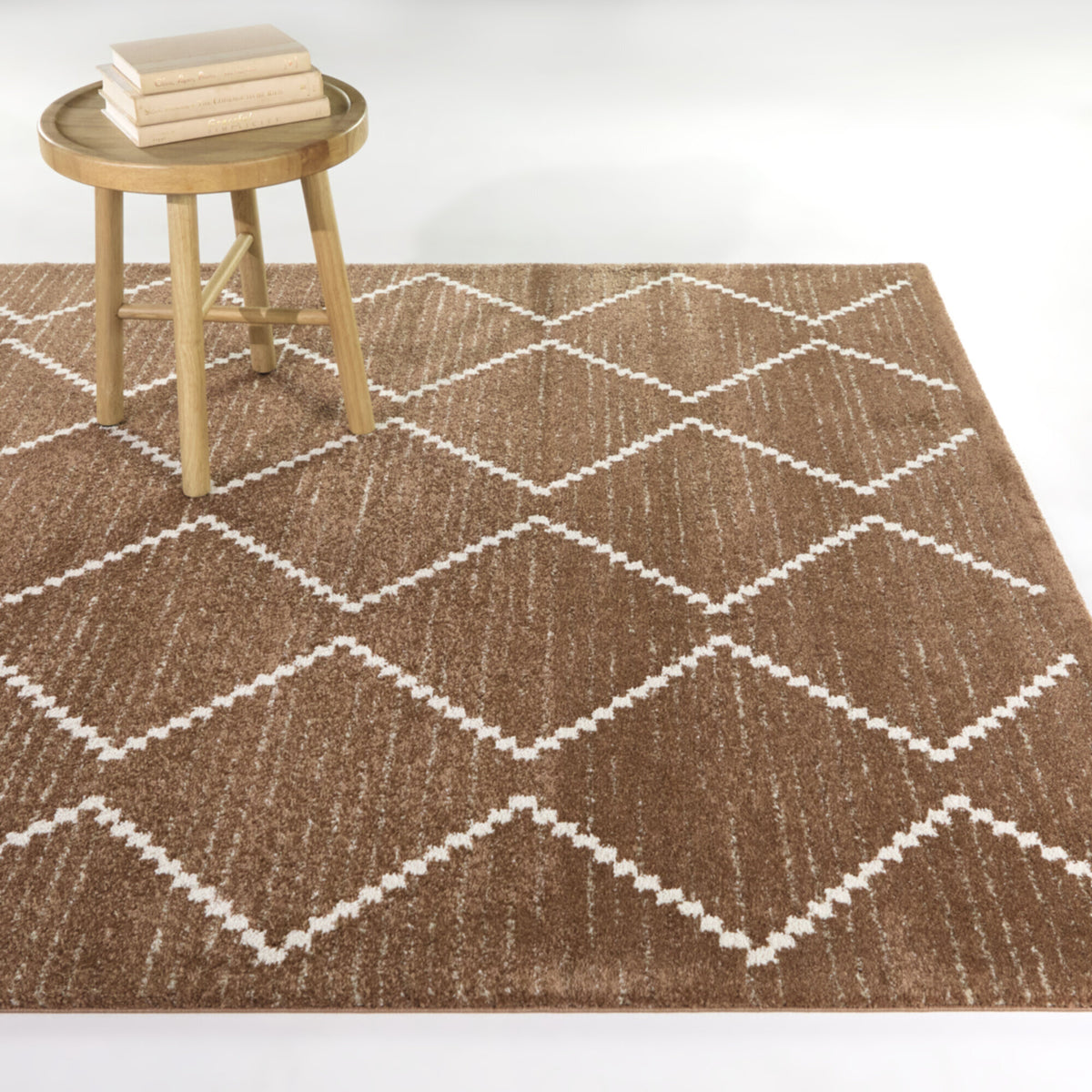 Oscar Transitional Trellis Area Rug