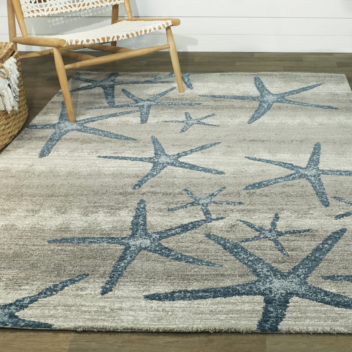 Martin Coastal Starfish Area Rug