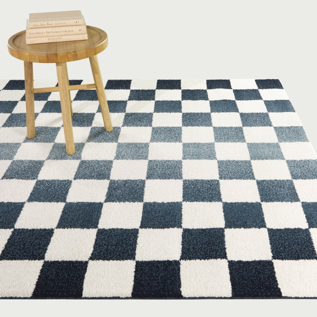 Conovici Modern Checkered Area Rug