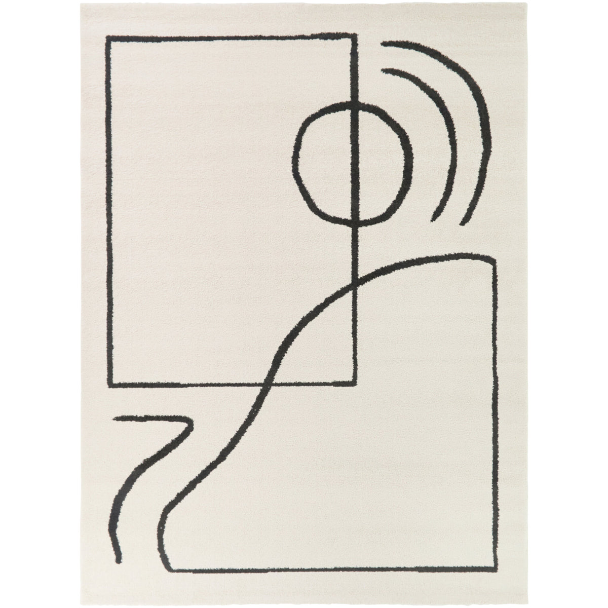 Dorrien Abstract Geometric Area Rug