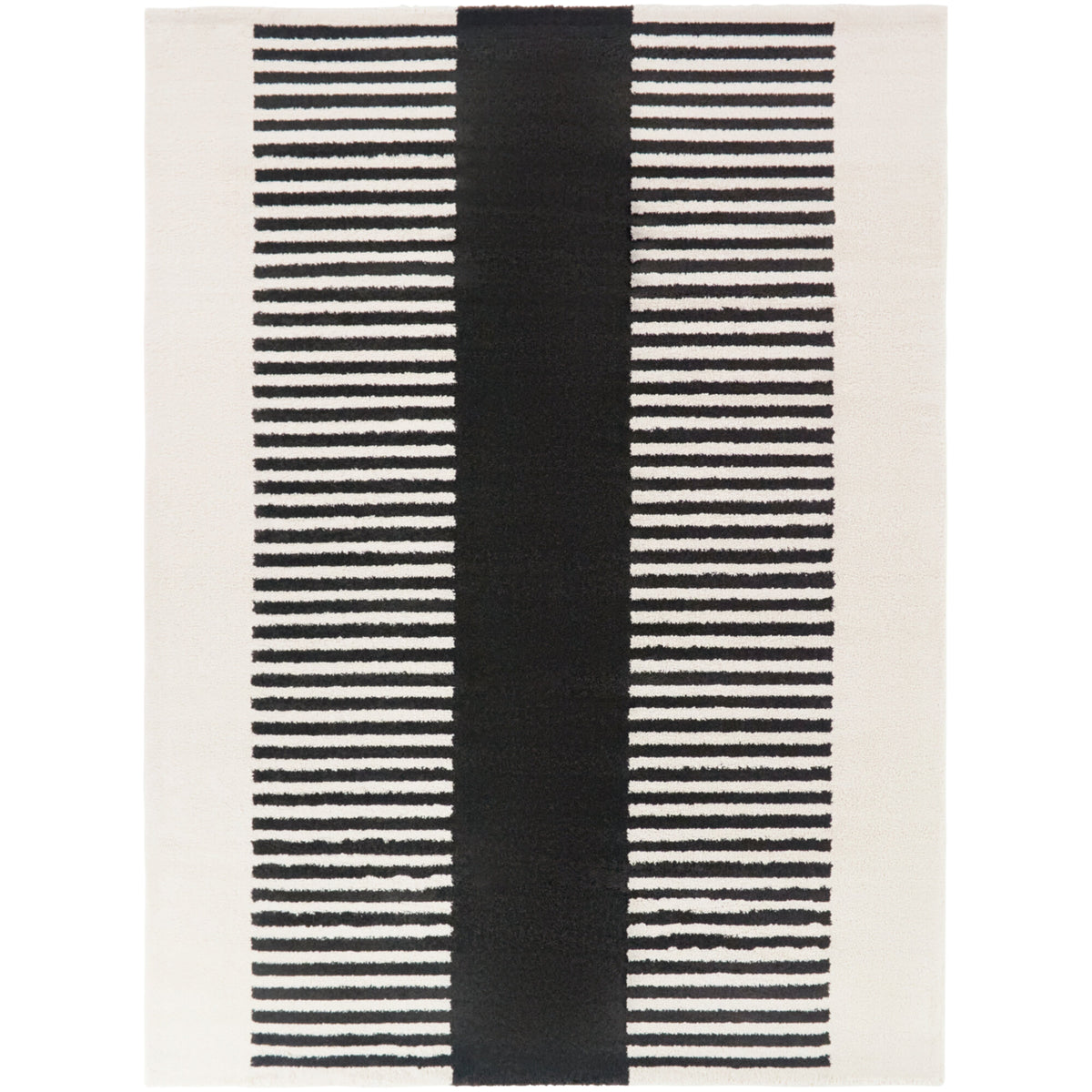 Bridgeman Mid Century Modern Stripe Area Rug