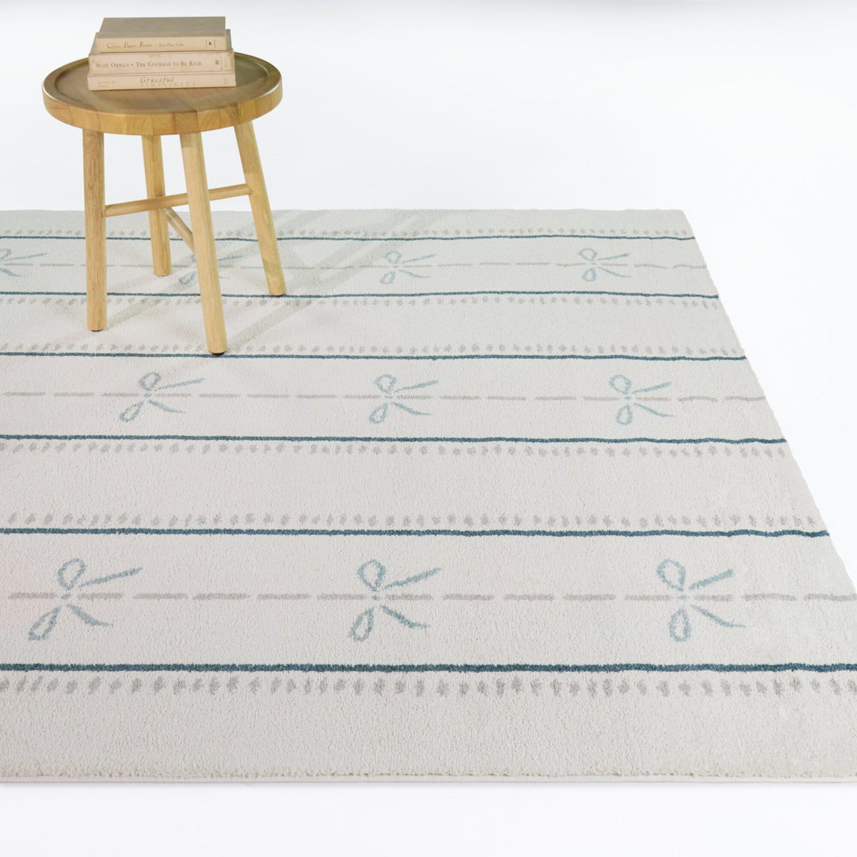 Paloma Kids Bow Stripes Area Rug