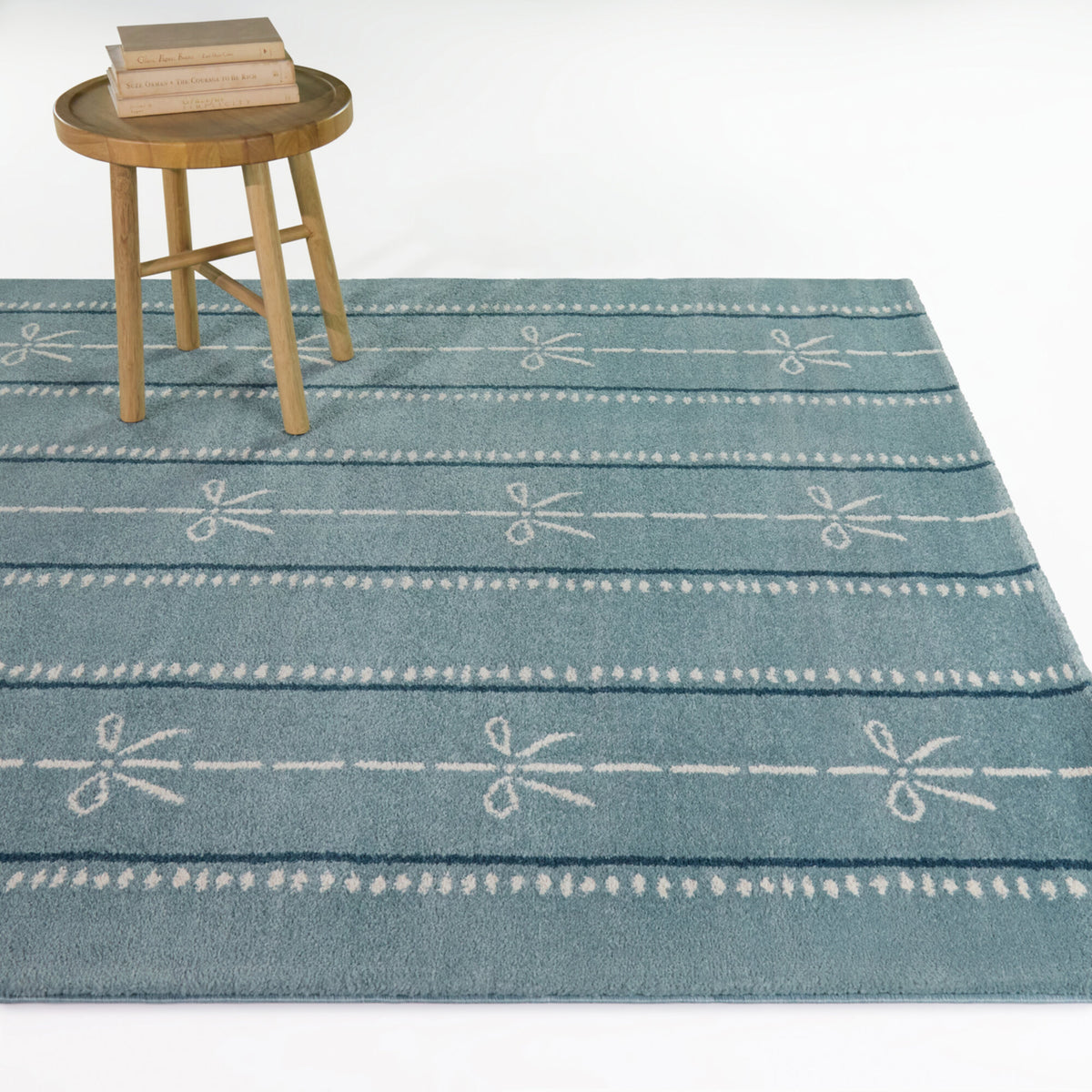 Paloma Bow Stripes Area Rug