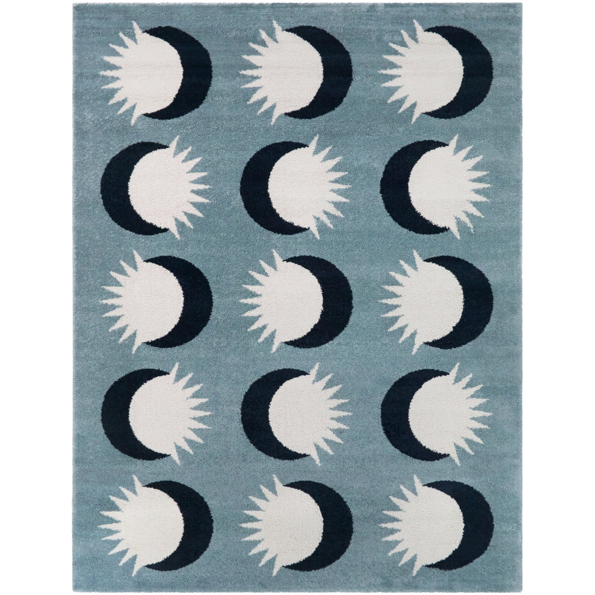Astra Kids Crescent Moons Area Rug
