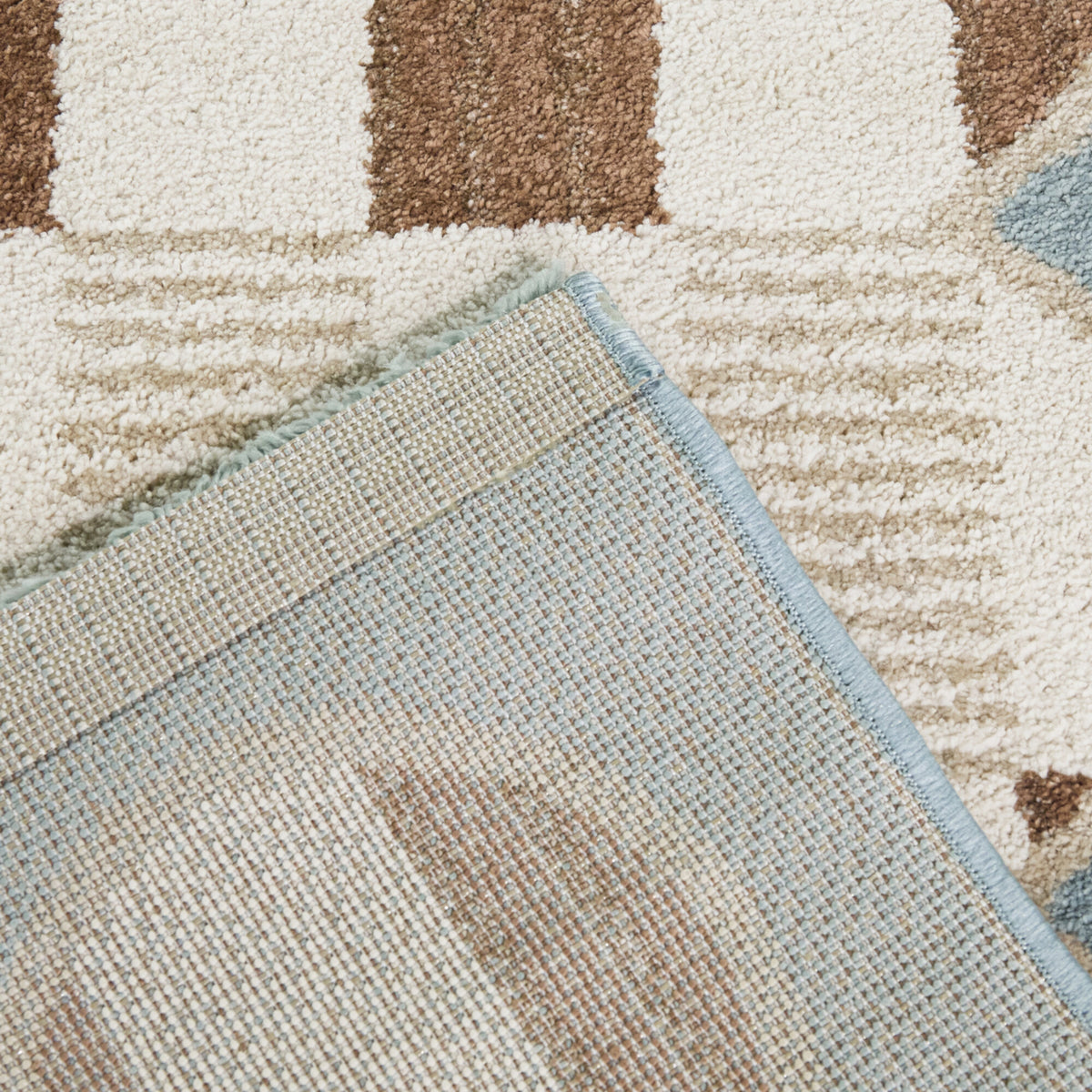 Schroder Scallop Checker Area Rug