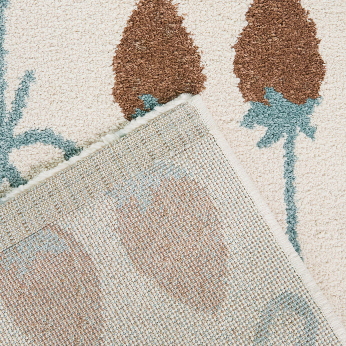 Fields Strawberry Bows Area Rug