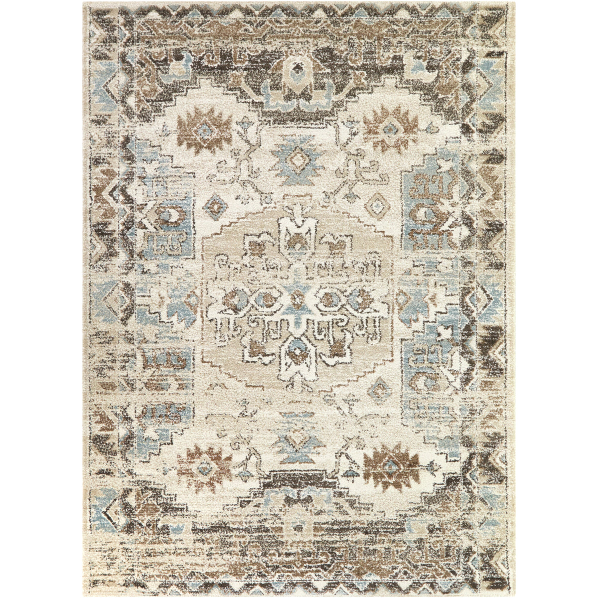 Louise Southwestern Traditional  Area Rug