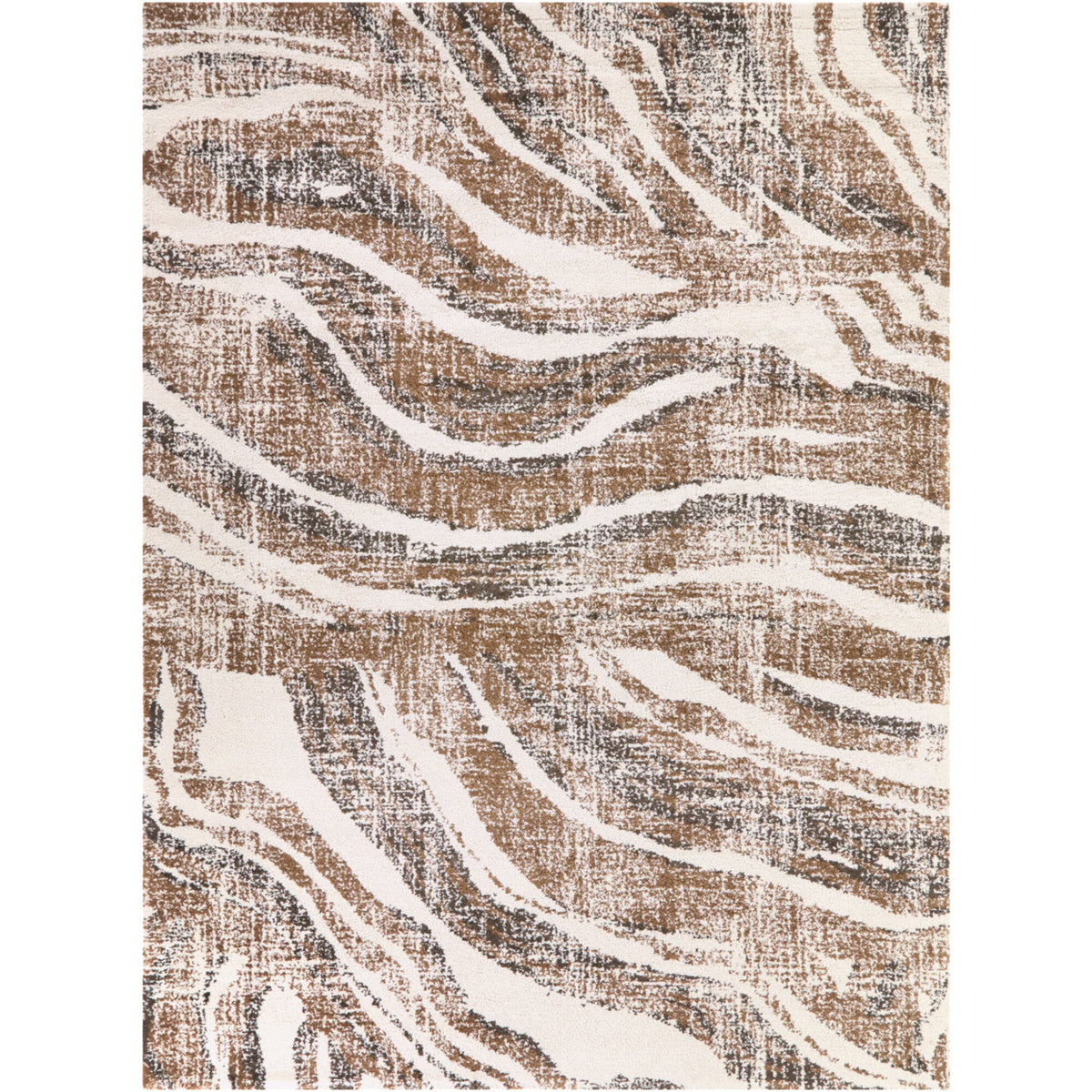 Julio Wavy Abstract  Area Rug