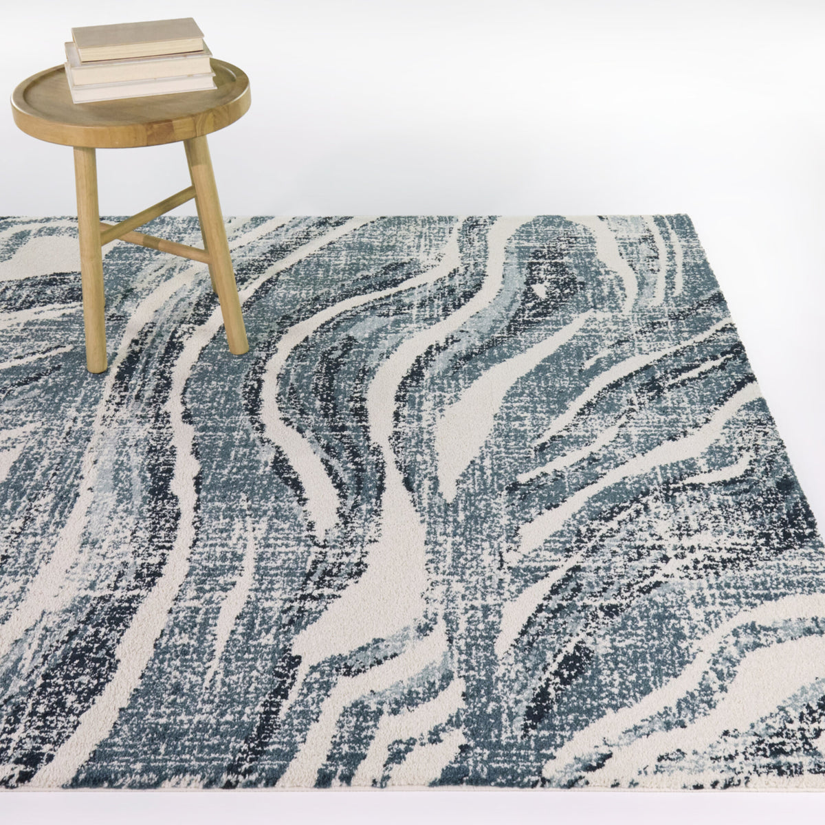 Julio Wavy Abstract Area Rug