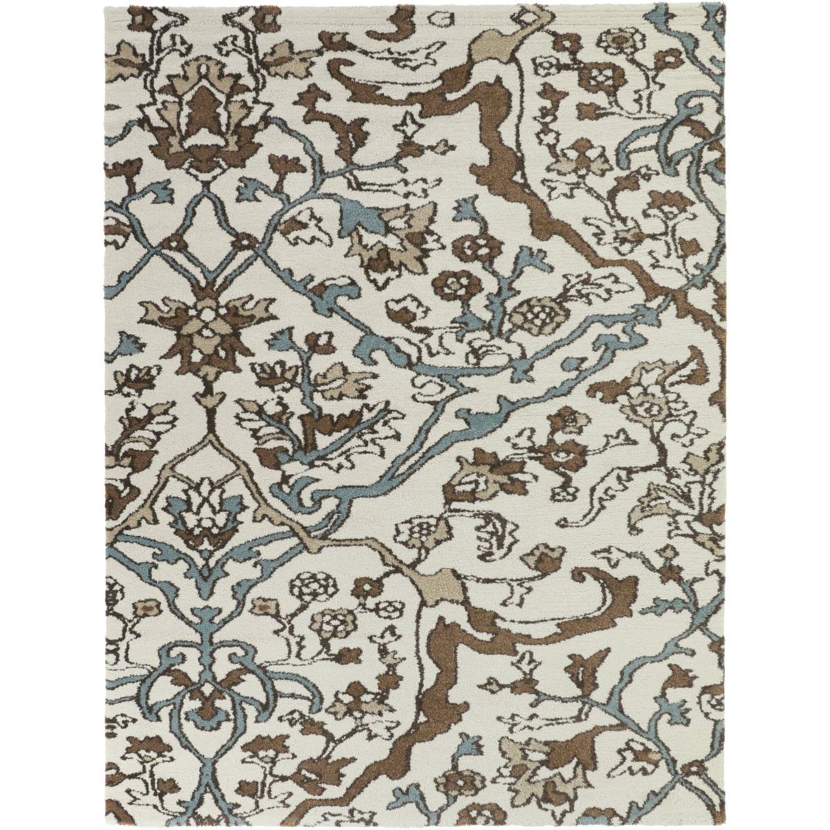 Lucania Floral Transitional  Area Rug