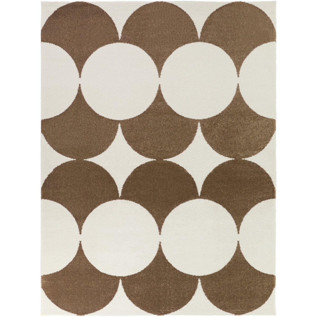 Leto Retro Geometric Area Rug