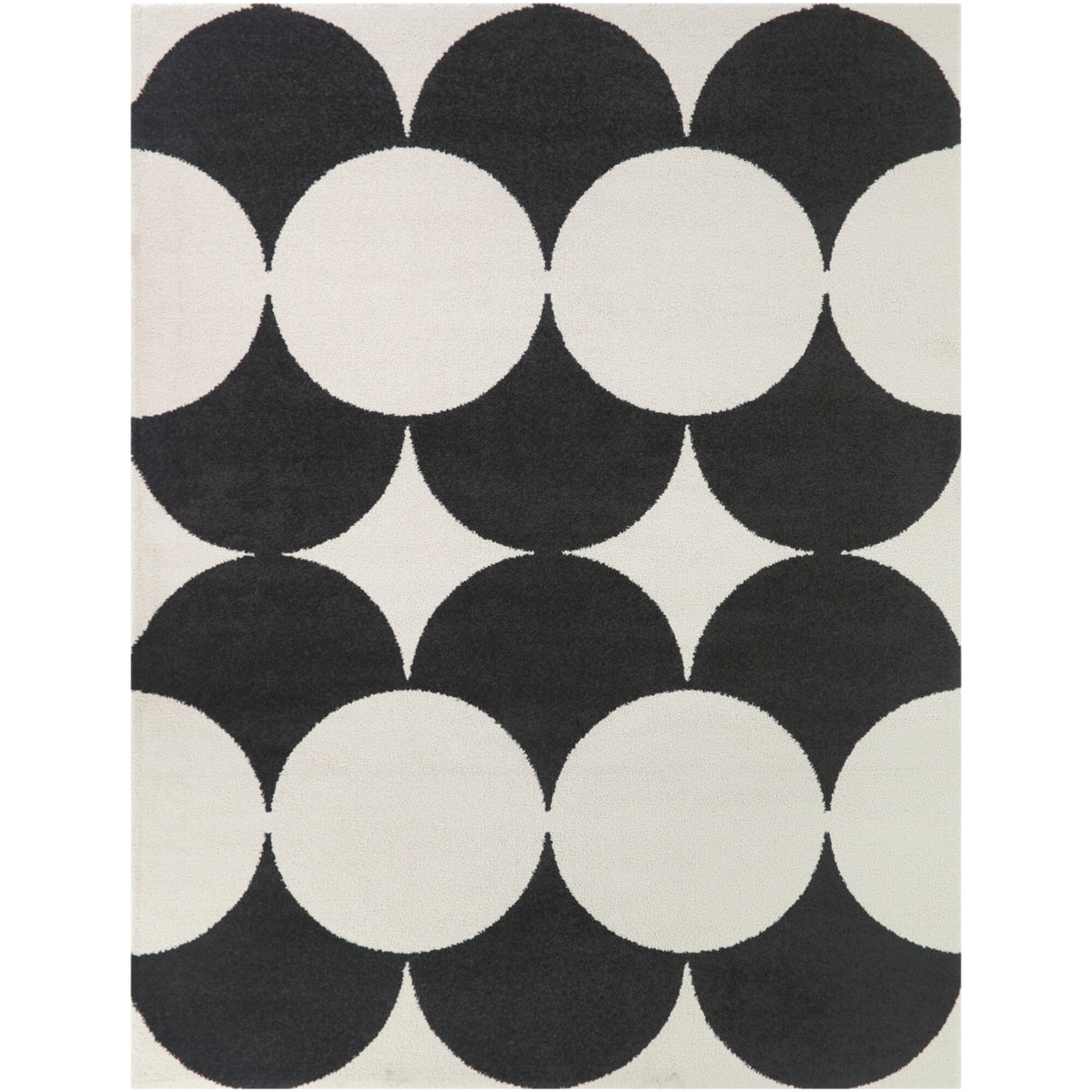Leto Retro Geometric Area Rug