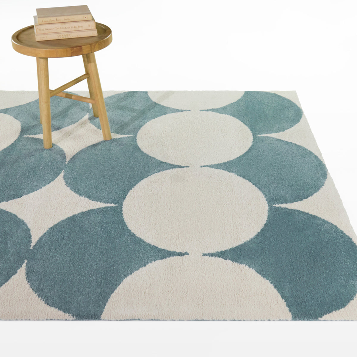 Leto Retro Geometric Area Rug