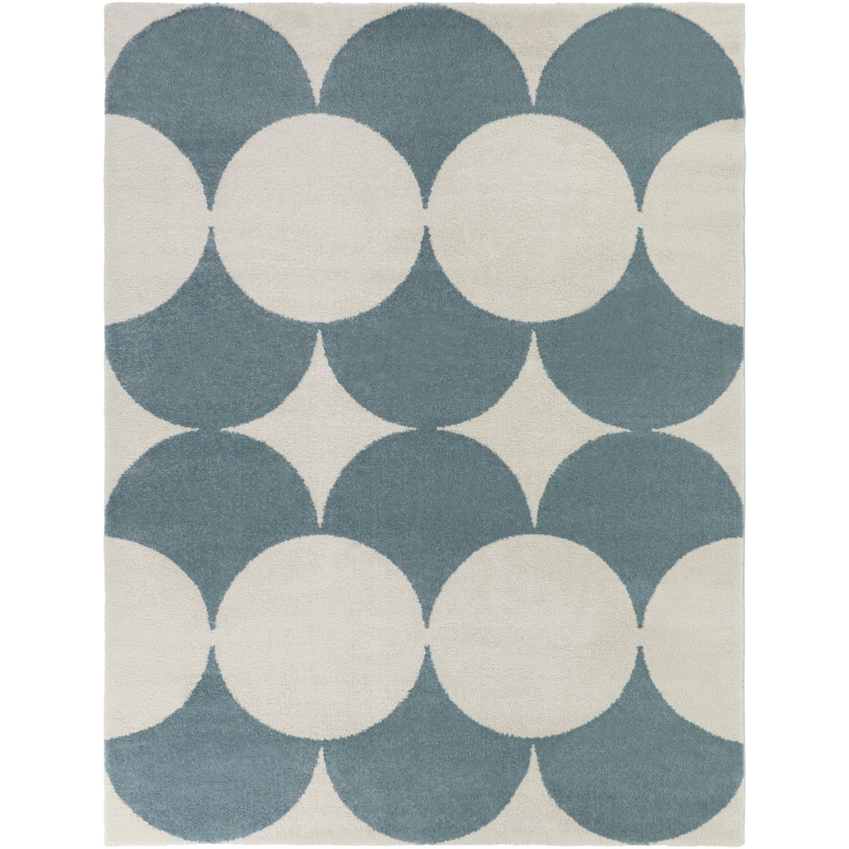Leto Retro Geometric Area Rug