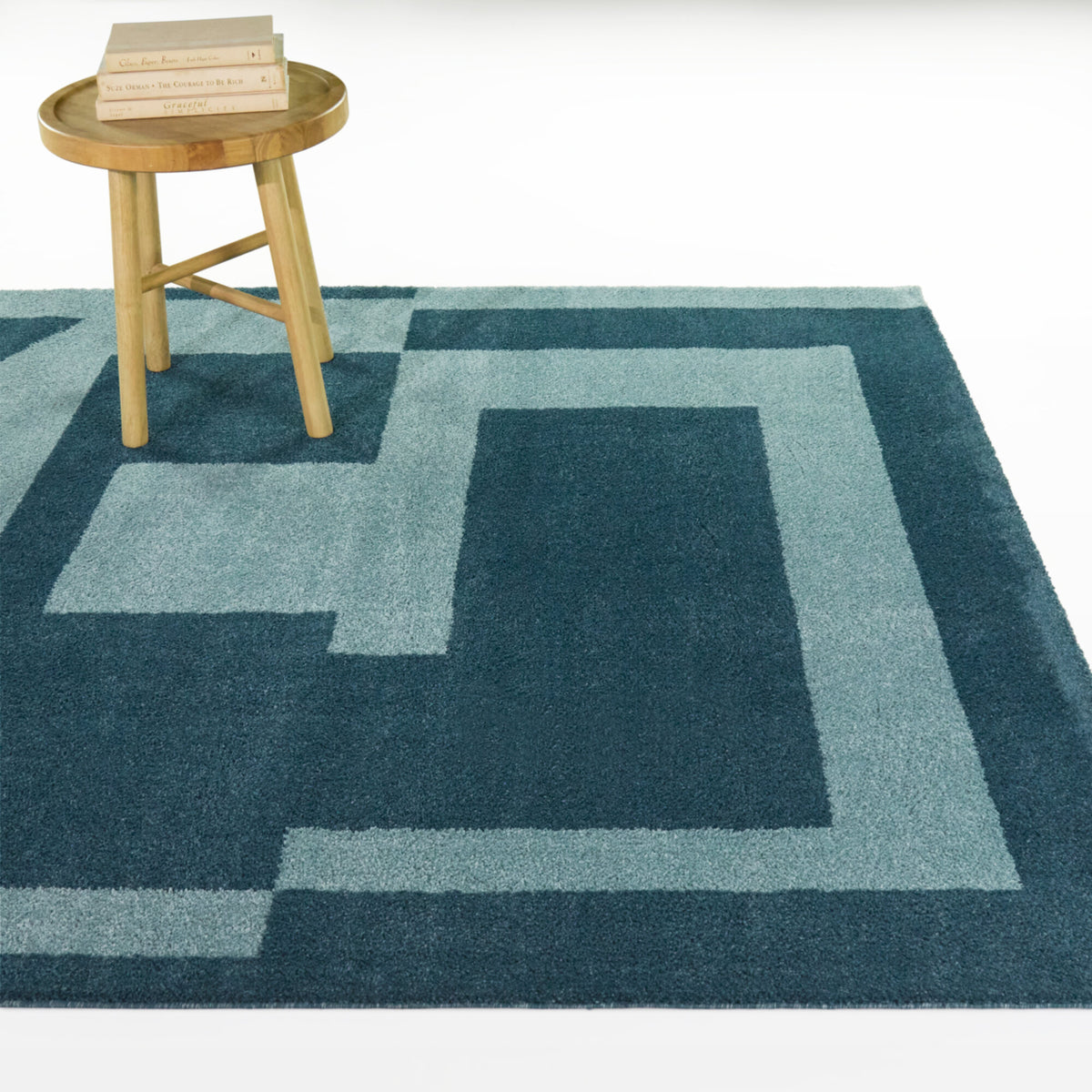 Andrade Modern Geometric  Area Rug