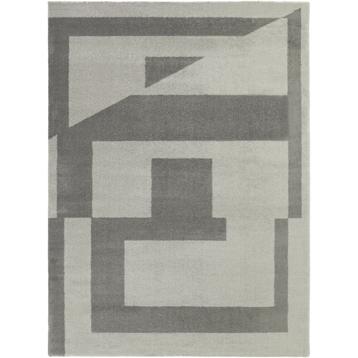 Andrade Modern Geometric  Area Rug