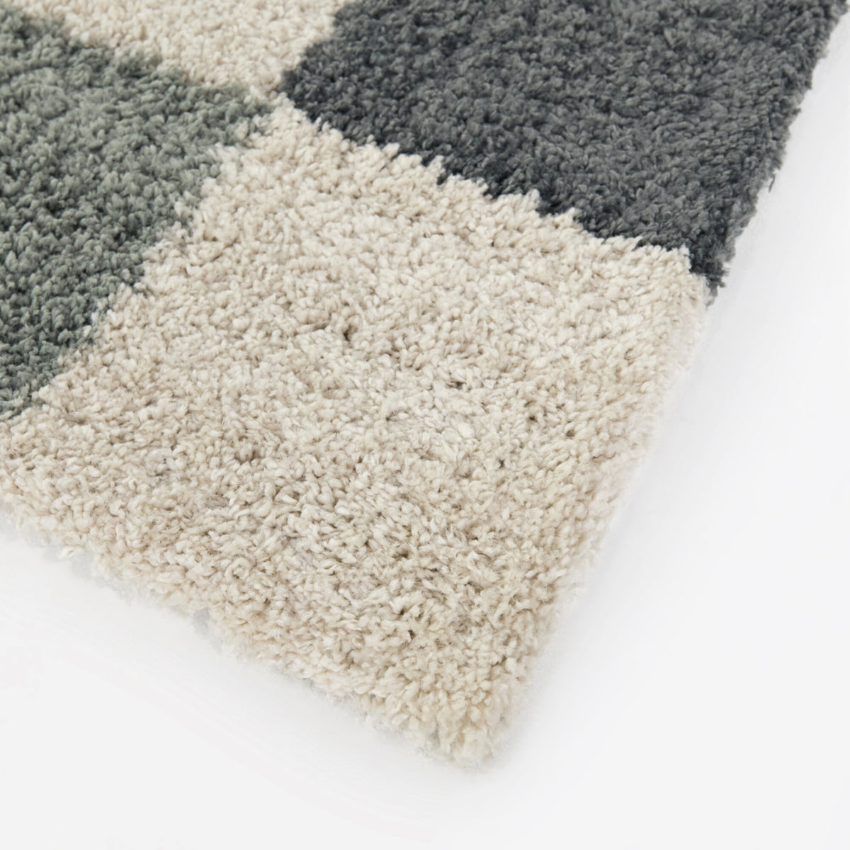 Cavalcanti Checkered Shag Area Rug