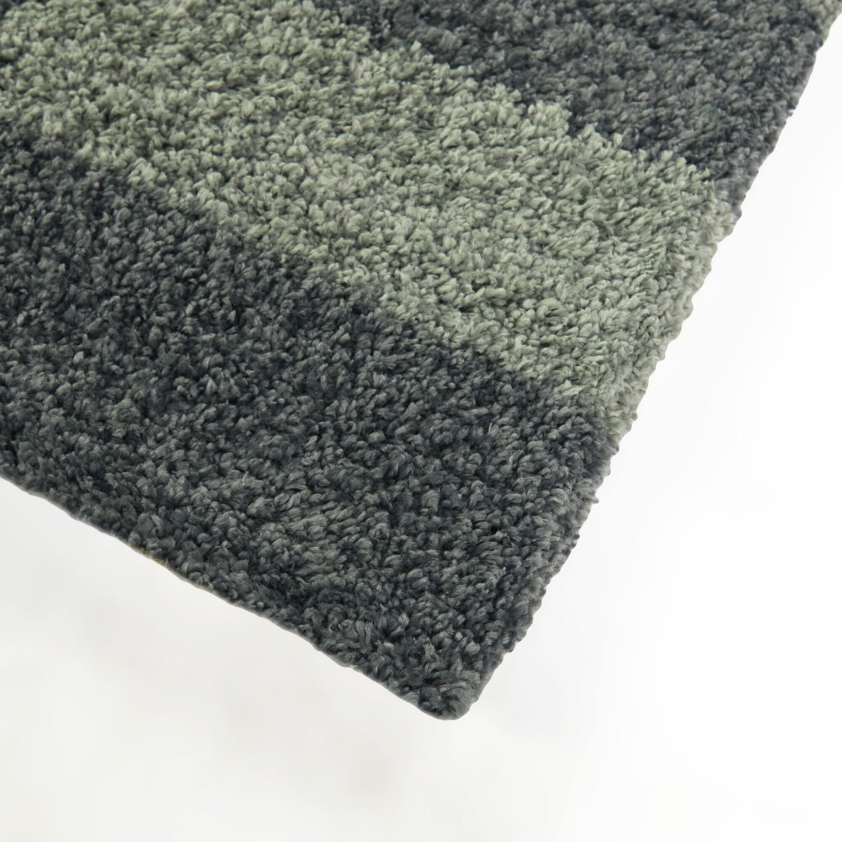 Dixon Checkered Shag  Area Rug