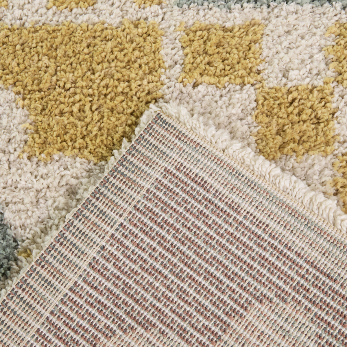 Kids Flower Shag Area Rug