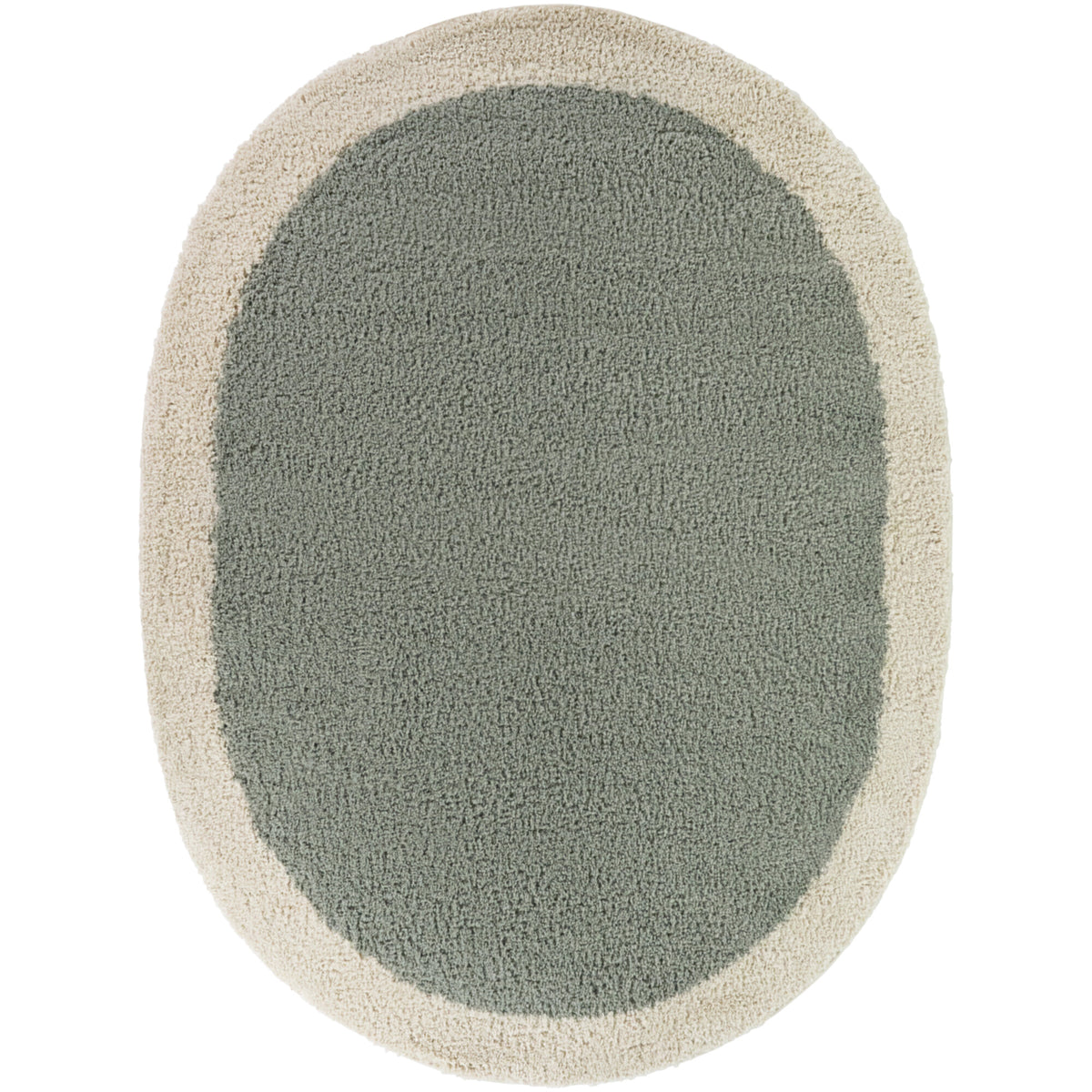 Odelle Solid Border Area Rug