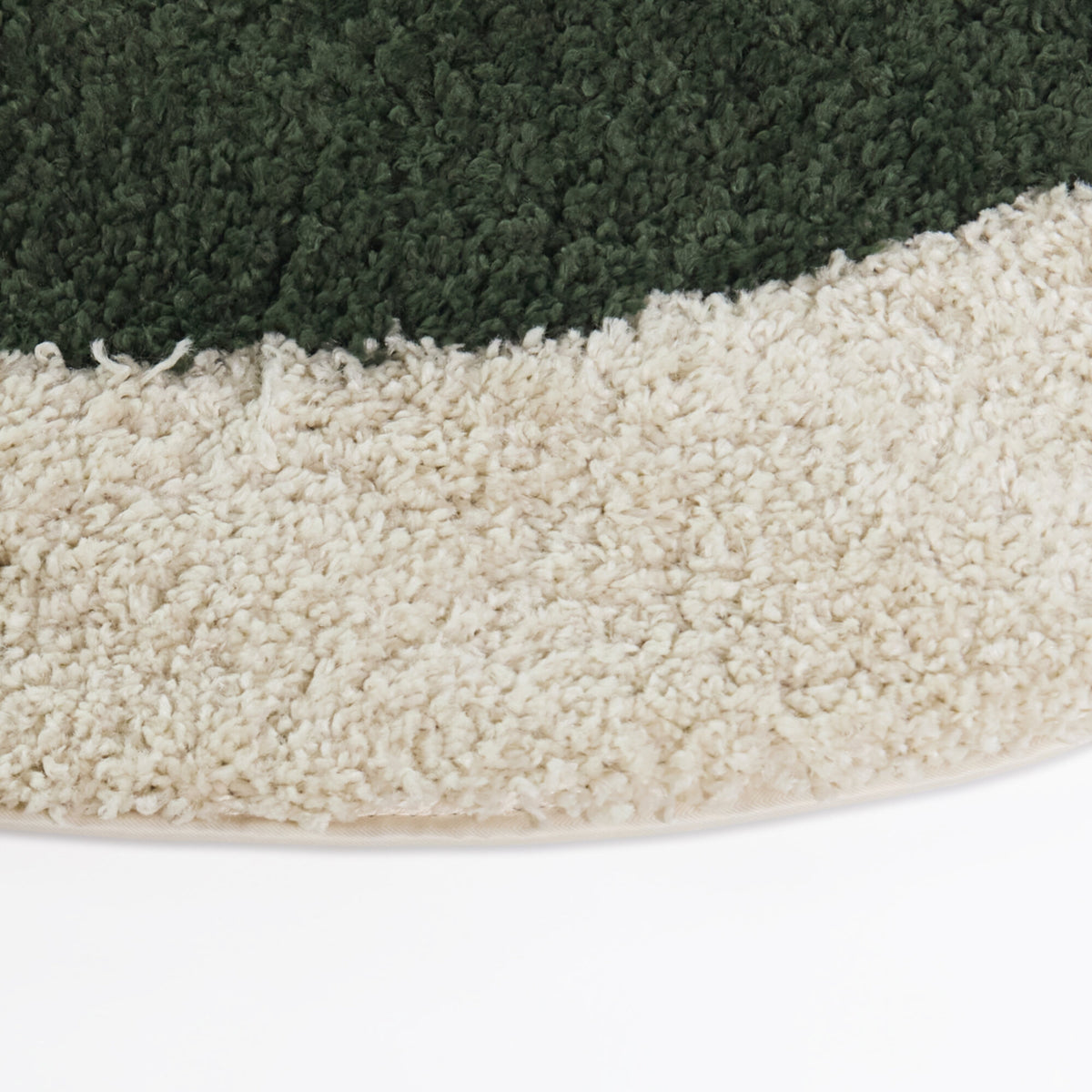 Odelle Solid Border Oval Area Rug