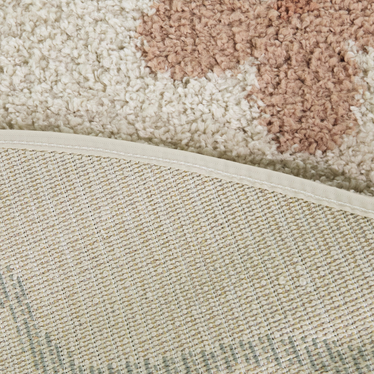 Cherie Youth Icons Ribbon Border Area Rug