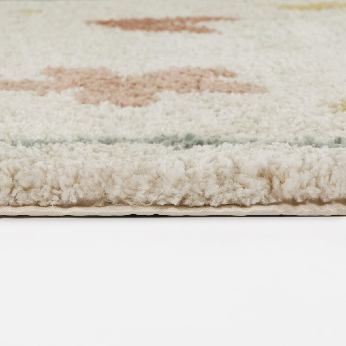 Cherie Youth Icons Ribbon Border Area Rug