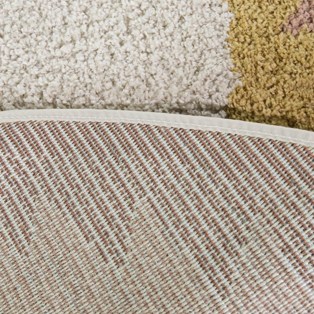 Kinnaird Triangular Border Area Rug