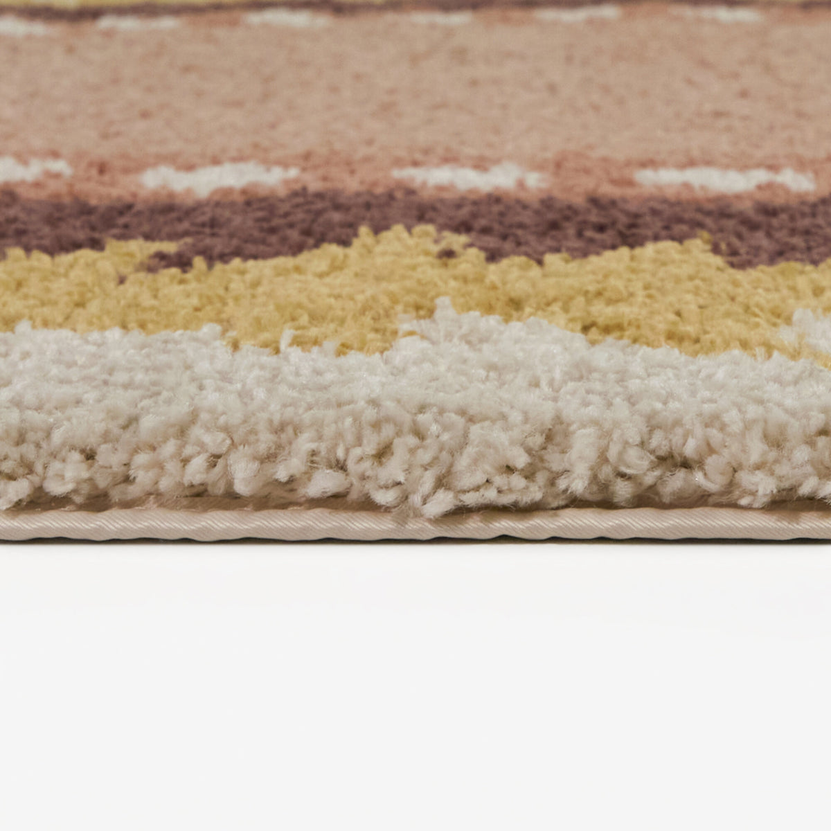 Machado Triangular Border Oval Area Rug