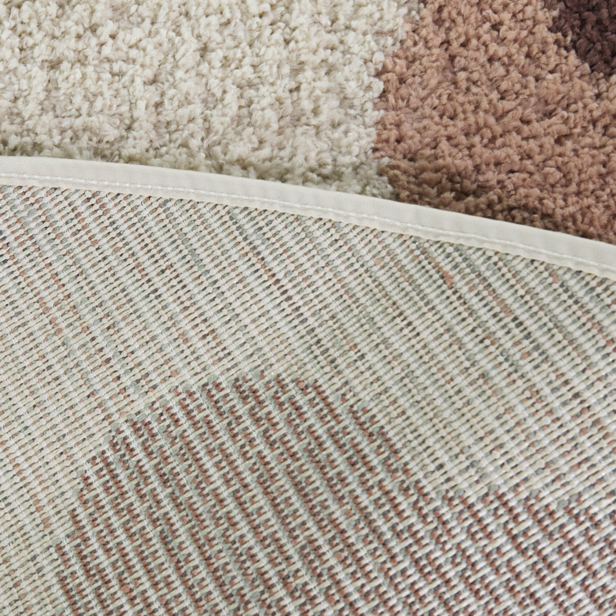 Laurel Flower Border Area Rug