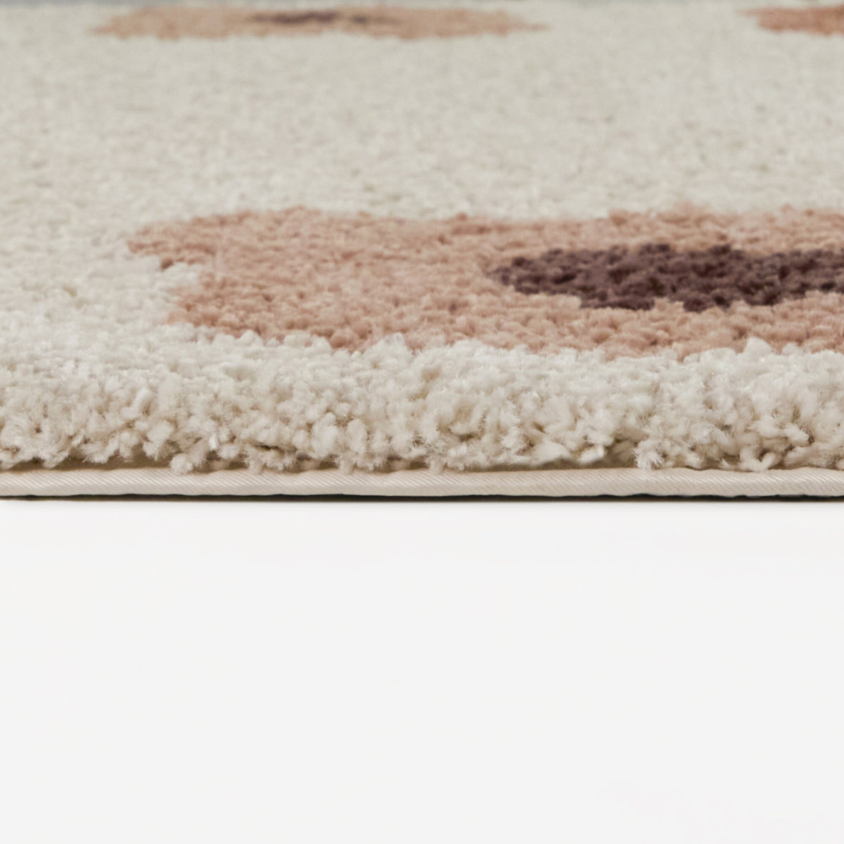 Laurel Flower Border Area Rug