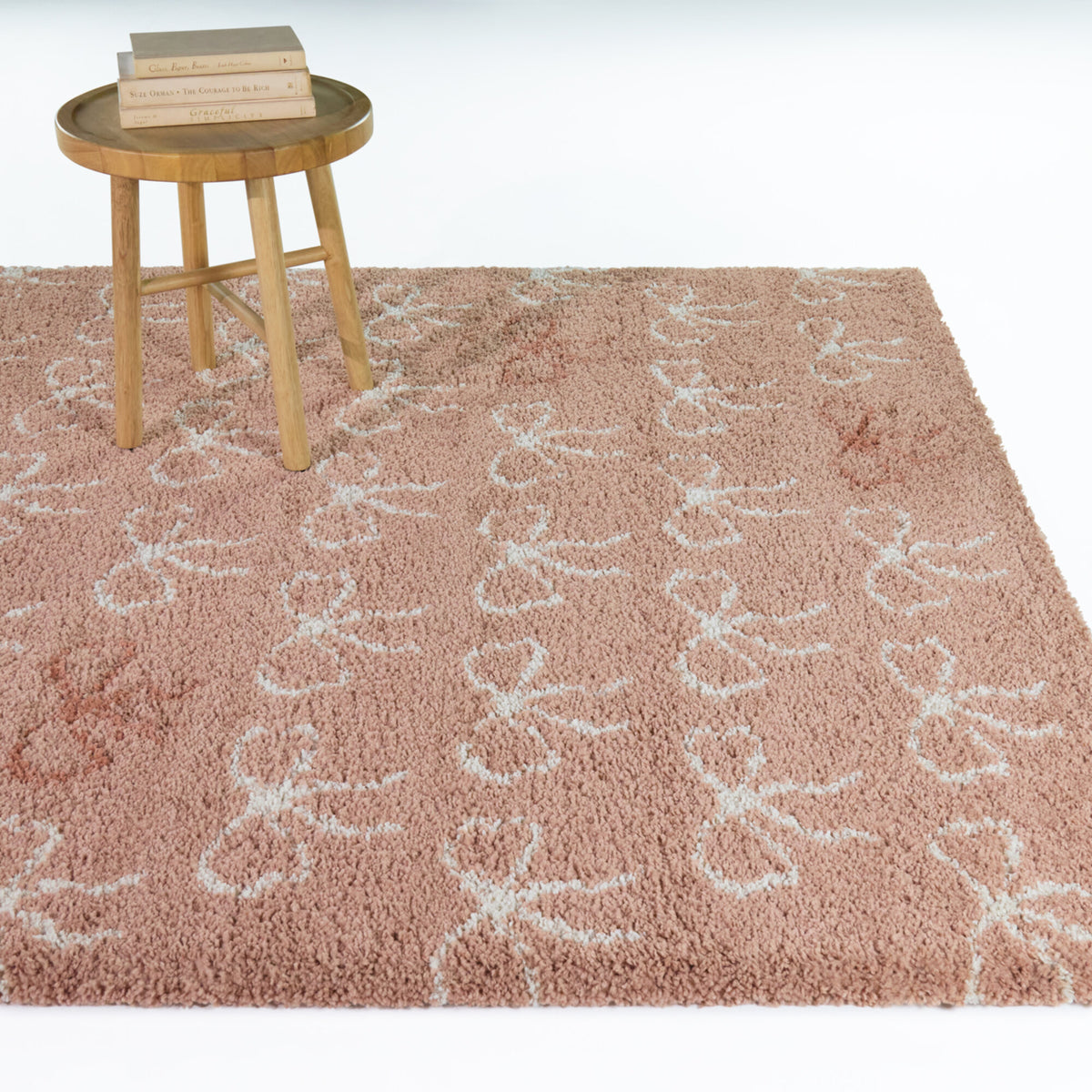 Emilie Dainty Bows Area Rug
