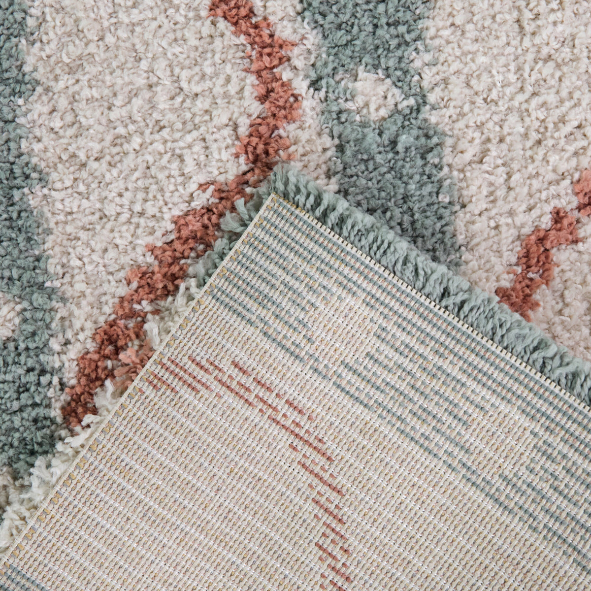 Meridian Wavy Stripe Area Rug