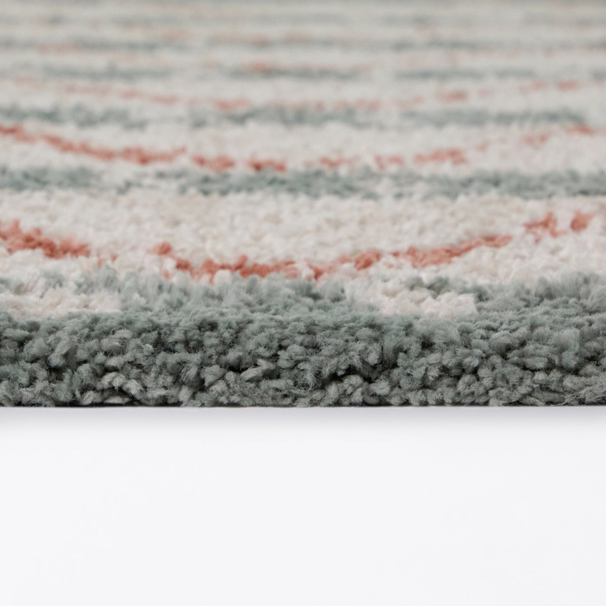 Meridian Wavy Stripe Area Rug
