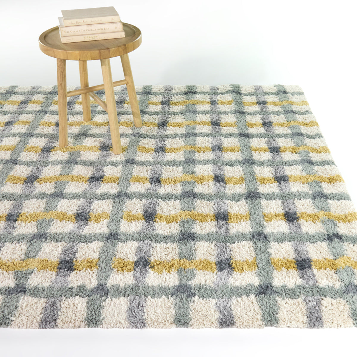 Griffith Modern Grid Area Rug