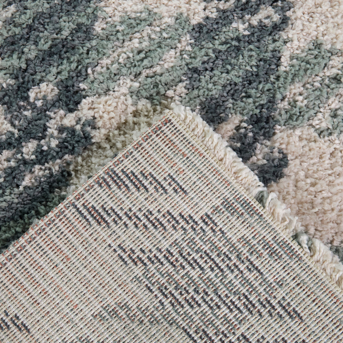 Halston Kids Modern Plaid Area Rug