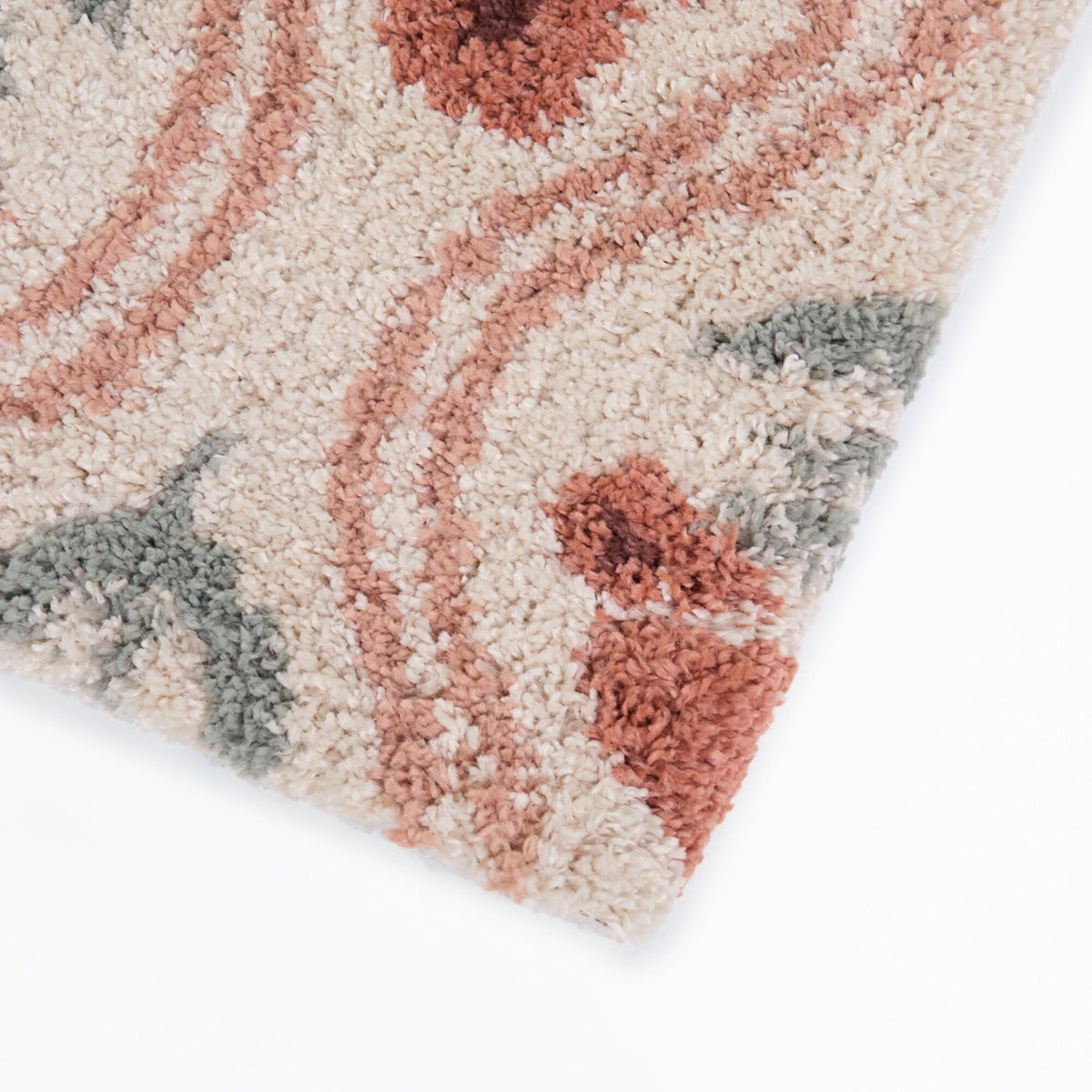 Dahlia Striped Floral Area Rug
