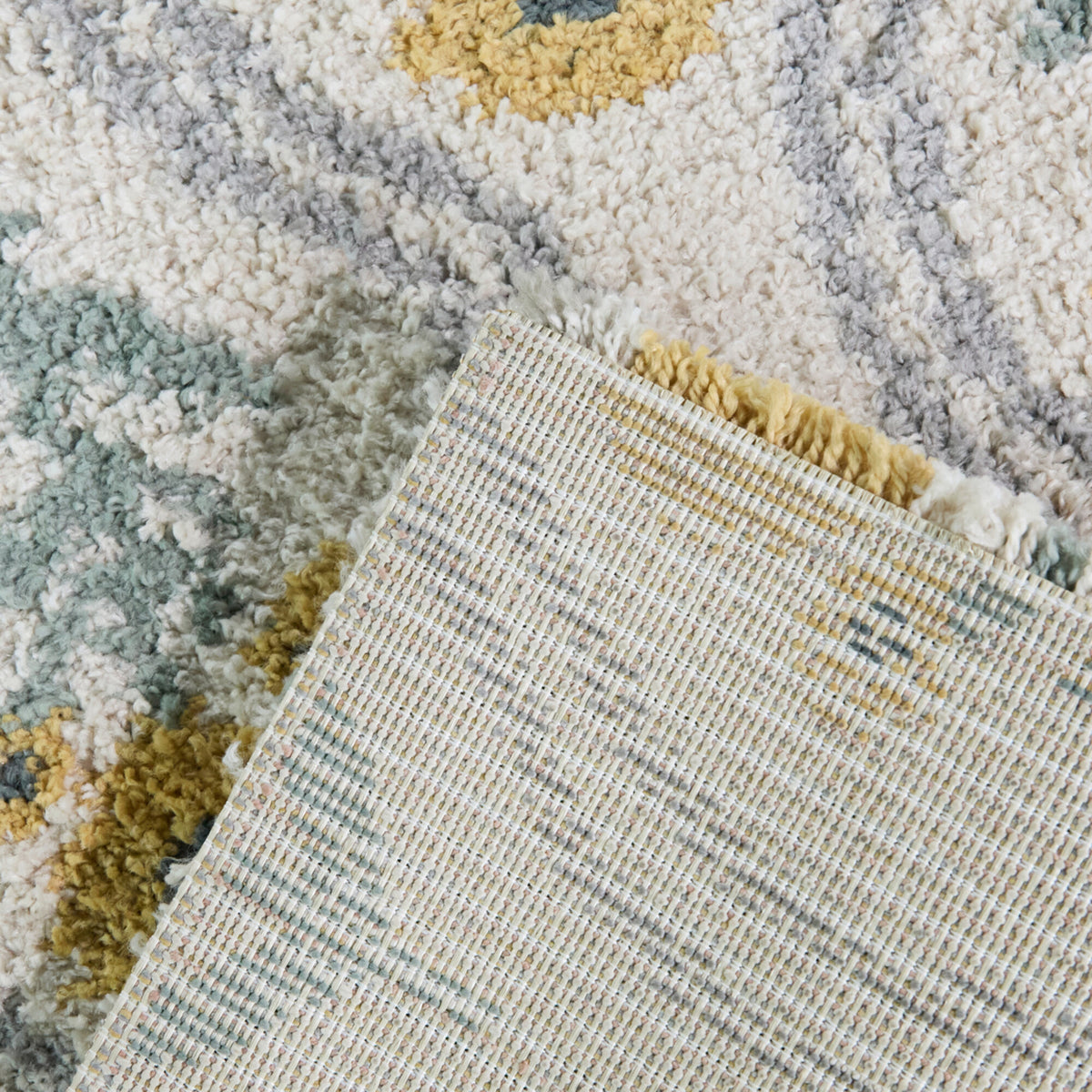 Dahlia Striped Floral Area Rug