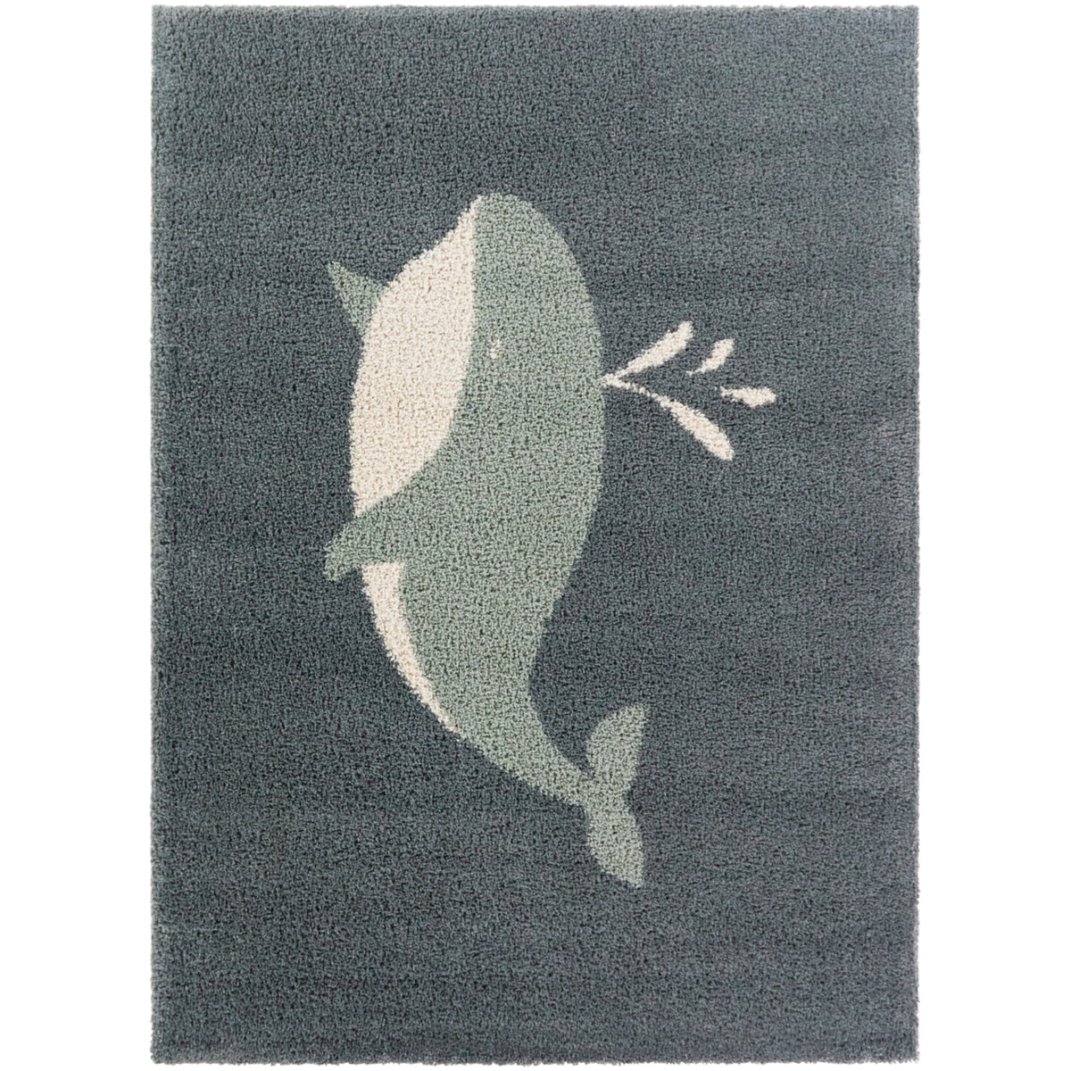 Saltaire Kids Whale Area Rug