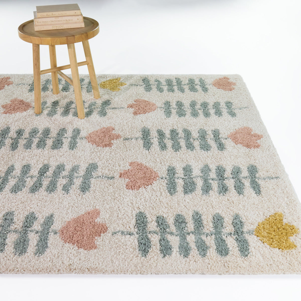 Hawthorne Floral Stripes Area Rug
