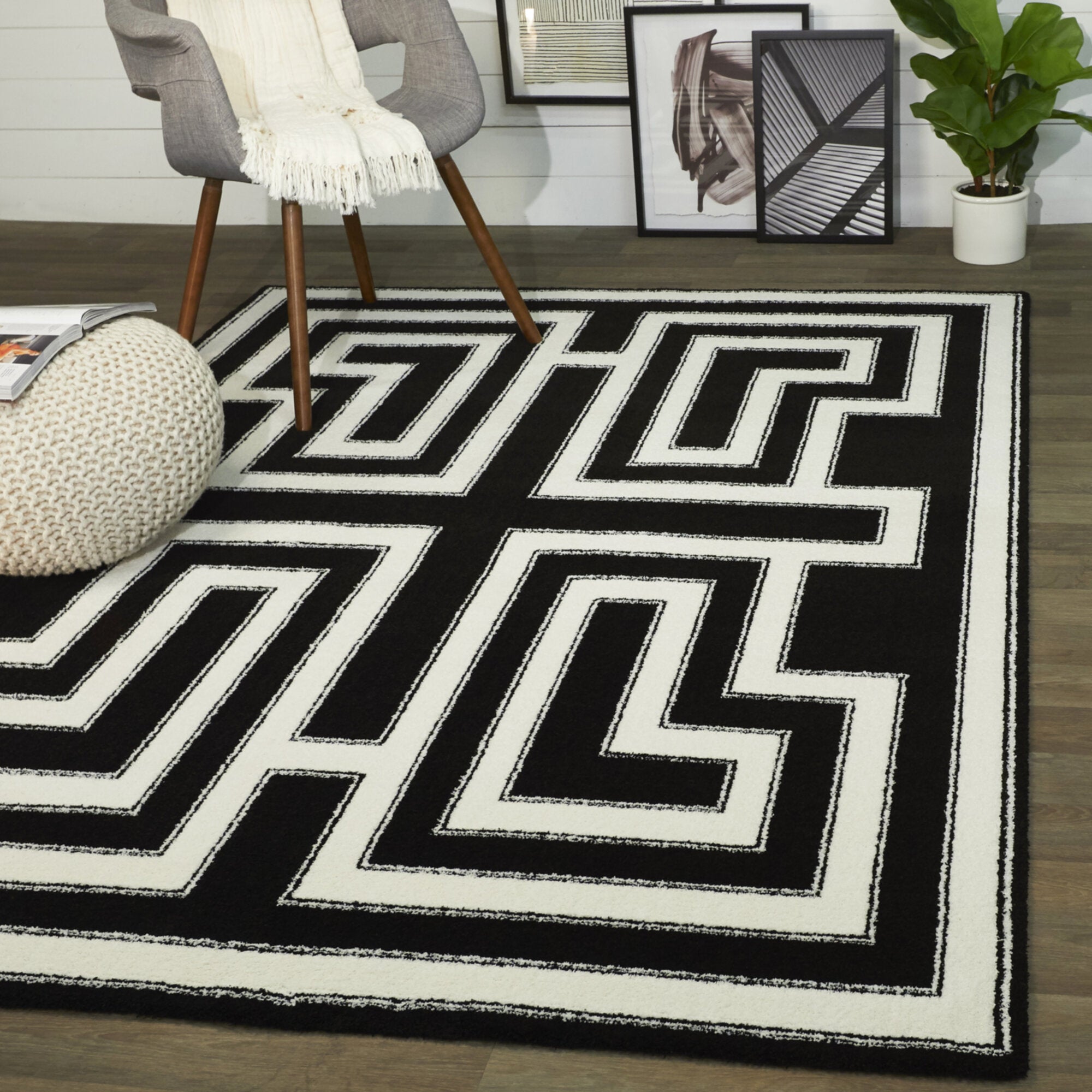 everyone 希少RAG design by Vincent Vincent Art Deco Area Rug - Balta Rugs