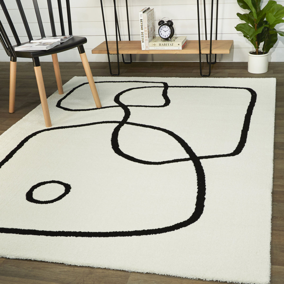 Baxter Abstract Modern Area Rug