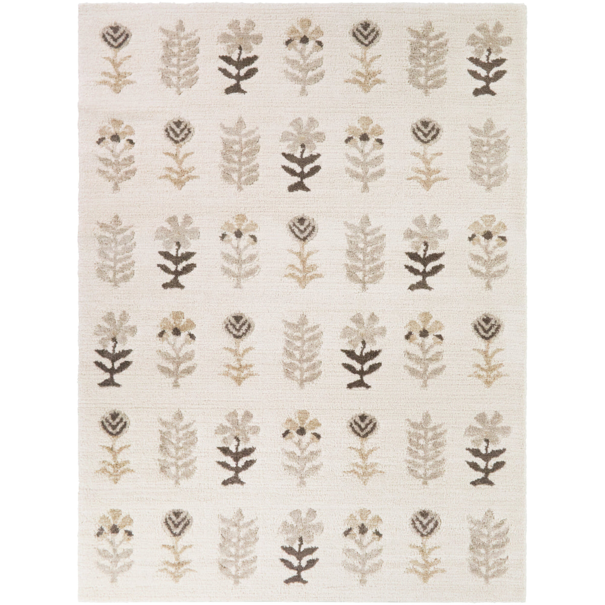 Lindquist Farmhouse Floral Area Rug