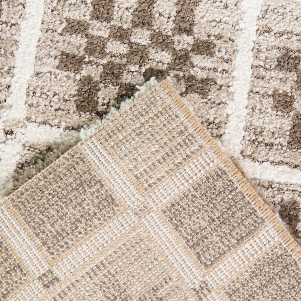 Milles Geo Grid Area Rug