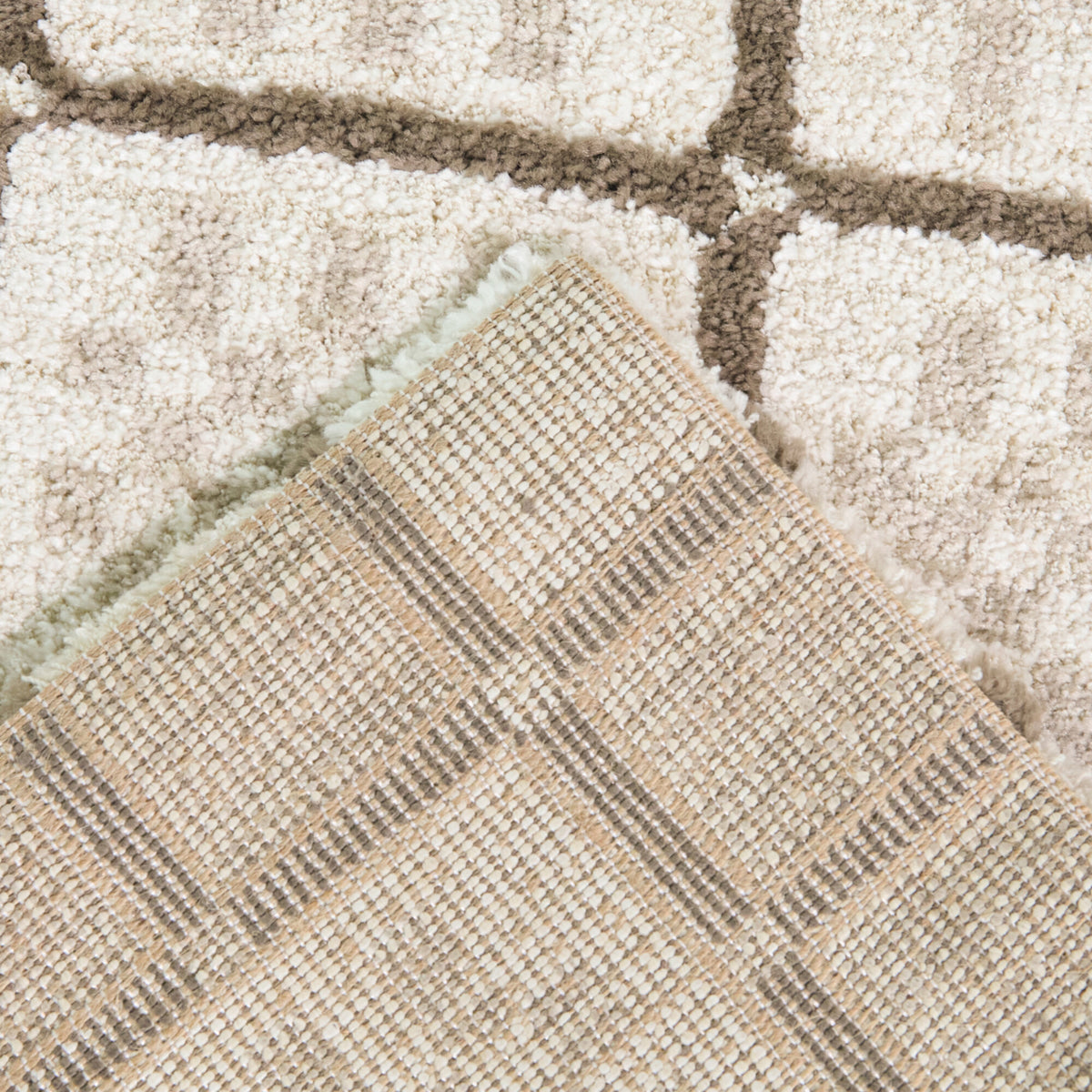 Milles Geo Grid Area Rug