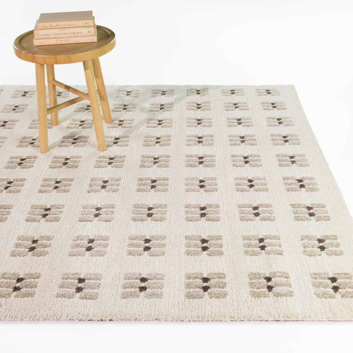 Pousette Scandi Geometric Area Rug