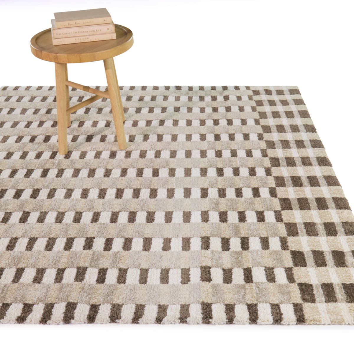 Sokolov Scandi Check Area Rug
