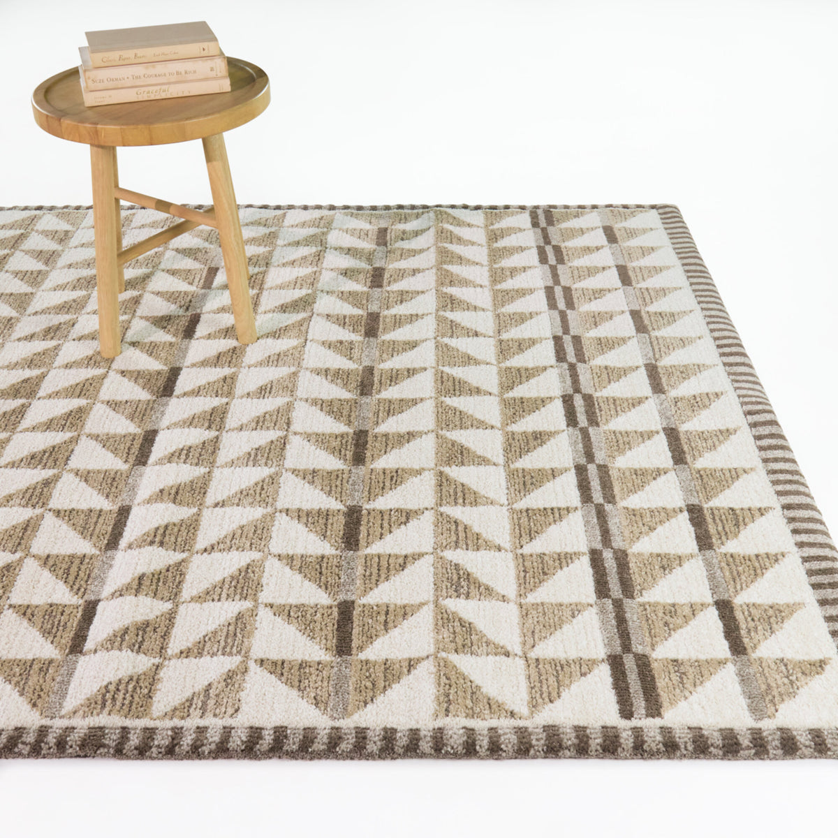 Maldonaldo Triangle Geo Area Rug