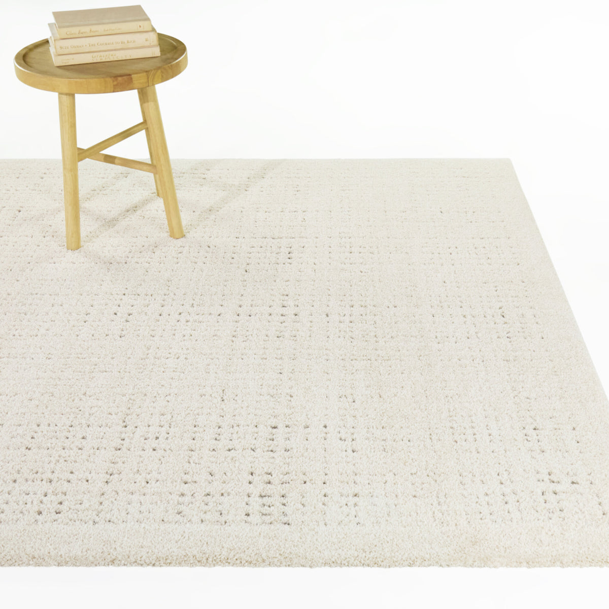 Leif Neutral Modern Abstract  Area Rug