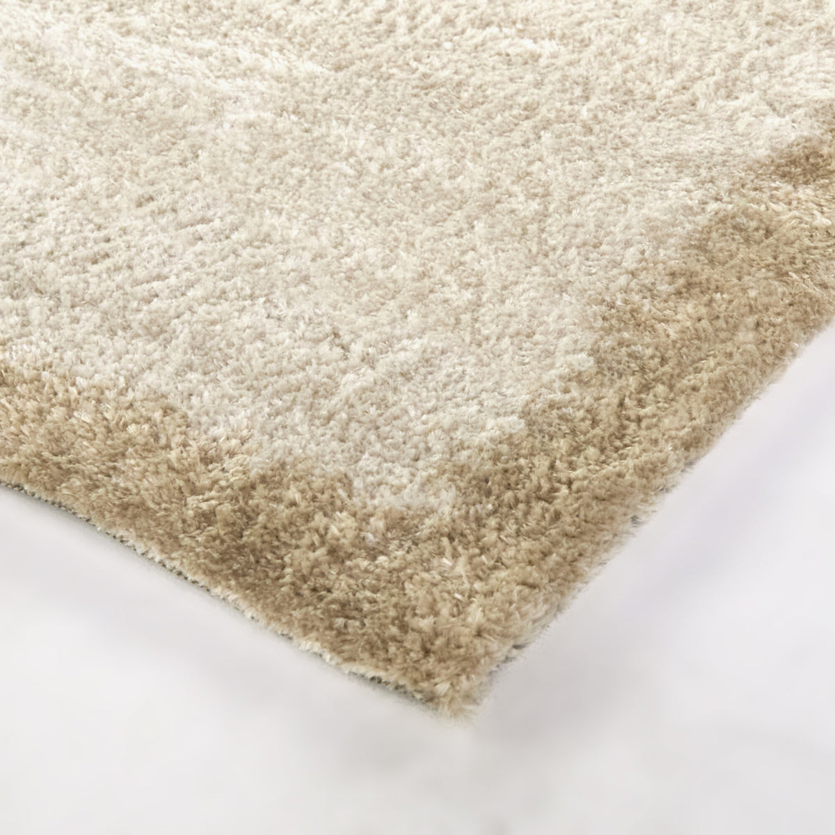 Alton Solid Border  Area Rug